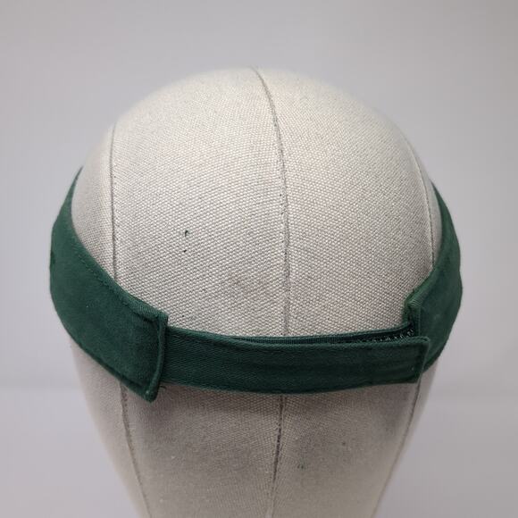 BG Sun Visor Cap Green One Size Adjustable Lightweight Embroidered Busch Gardens - Picture 6 of 9